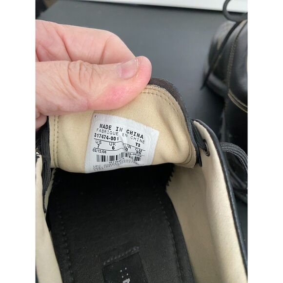 Nike Men's Size 7 Black Zoom Air Sneaker Bicycle Toe Golf Shoes - Picture 7 of 11